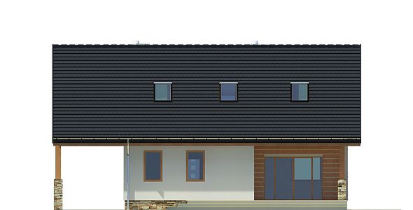 Фасад дома IKI-5477-52 Фасад дома IKI-5477-52