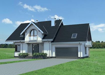 Фасад дома DII-7839-71 Фасад дома DII-7839-71
