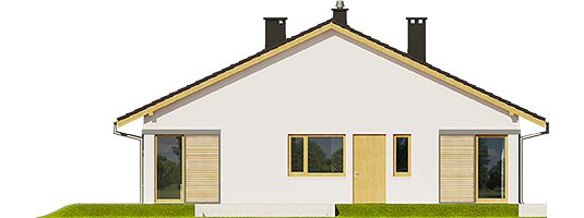 Фасад дома KEC-3998-19 Фасад дома KEC-3998-19