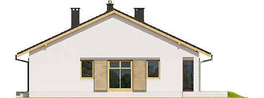 Фасад дома KEC-3998-19 Фасад дома KEC-3998-19