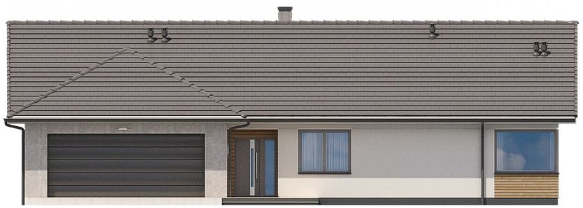 Фасад дома ADK-1453-84 Фасад дома ADK-1453-84