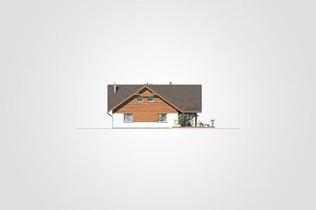 Фасад дома IKF-4671-72 Фасад дома IKF-4671-72